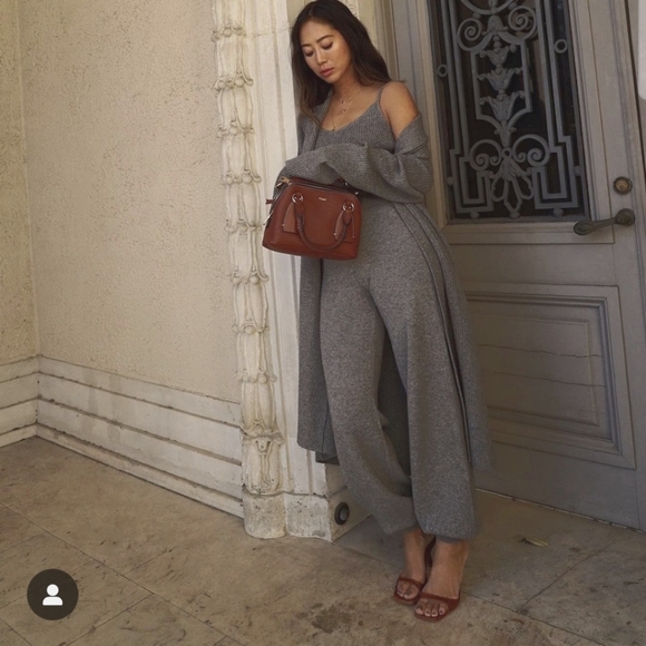 REVOLVE Song of Style Grey Knit Pants XS - Picture 2 of 10